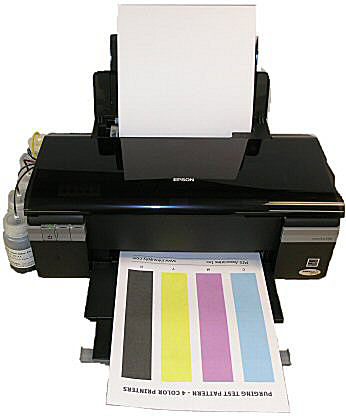 Epson Stylus C120 CFS Bulk Feed Ink System