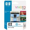 GENUINE Hewlett Packard C8774W (HP 02) Light Cyan Ink Cartridge