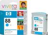 GENUINE Hewlett Packard C9386A (HP 88) Cyan Ink Cartridge