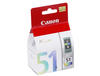 GENUINE CANON CL-51 COLOR CARTRIDGE