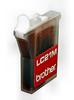 REMANUFACTURED BROTHER LC21M MAGENTA INKJET CARTRIDGE FILLED WITH AFTERMARKET COMPATABLE INK