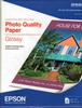 Epson Glossy Photo Quality Paper 8.5x11- 20 Sheets