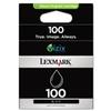 GENUINE 100 Black Return Program Ink Cartridge