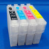 Empty Set of 4 T073N Cartridges with Auto Reset Chips