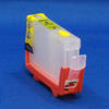 EMPTY REFILLABLE CLI-8 YELLOW CARTRIDGE W/AUTO RESET CHIP