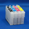 EMPTY SET OF 4 T125 CARTRIDGES w/ANYTIME RESET CHIP