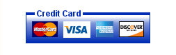Visa, MasterCard, Amex, Discover